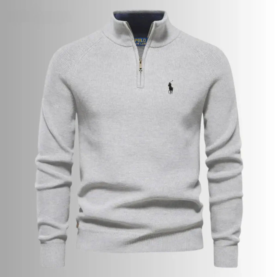 Pakiet Prestige (Sweter + Minimalistyczny Zegarek + Klasyczne Okulary Przeciwsłoneczne)