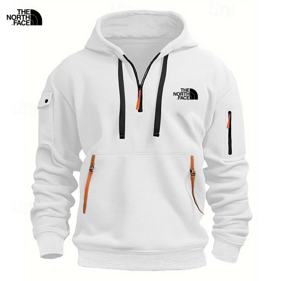 Hoodie z półzamkiem dla mężczyzn
